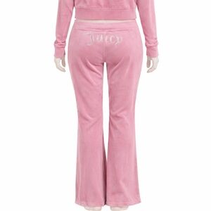 Juicy Couture OG Pink Velour Track Pants – Big Bling Logo, XL NWT, Y2K